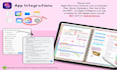 design responsive hyperlink planner with google apple calendar and chatgpt sync