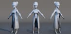 create a stylized 3d character model for animation and games
