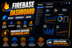 build a firebase web app with authentication database and admin panel