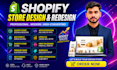 build shopify store or dropshipping ecommerce store