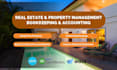 do real estate construction property bookkeeping