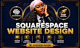 build squarespace website design redesign and develop squaresapce landing page