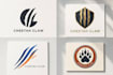 design modern cheetah claw logo in short time