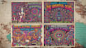create psychedelic trippy pop art poster cover