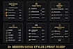 design modern restaurant menu, food menu and qr code menu