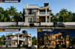 convert sketch, PDF and dwg to 3d architectural model and render