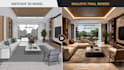 do interior design, 3d interior design and realistic rendering