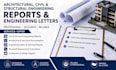 architect civil and structural engineering report engineer letter in all states