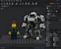 design custom 3d lego models and minifigures