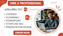 create an elearning course using articulate storyline 360 and powerpoint