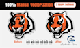 vectorize your brand logo and convert images to vector, png to svg, ai, eps