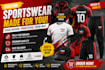manufacture and design custom clothing  and 3d mockups