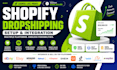 do shopify dropshipping ebay etsy amazon store setup