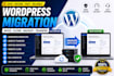 migrate, clone, backup and transfer your wordpress website