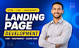 build a custom responsive business website as a front end developer