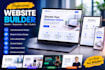 develop a professional backend API and web application