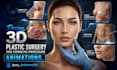 design 3d plastic surgery and cosmetic procedure animations
