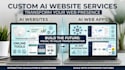 build an ai website web app or online tool