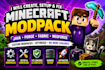 setup minecraft modpack java forge fabric server curseforge modrinth neoforge