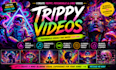 create customize trippy, psychedelic music video