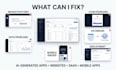 fix broken ai generated apps and websites