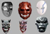 do custom model mask 3d print and paint mask model cosplay creation helmet model