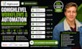 build gohighlevel workflows and automation for your business