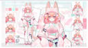 create custom live2d vtuber model, vtuber background and vtuber avatar