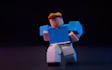 model, rig and animate roblox character, monster or npc in blender