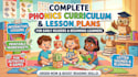 design a complete phonics curriculum and lesson plans for early readers