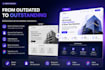 redesign your website with a modern professional UI UX