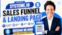create systeme io sales funnel systeme io landing page systeme io website expert