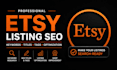optimize etsy listings with etsy SEO keywords research etsy shop optimization