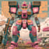 do anime style mecha robot illustrations