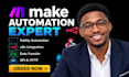 build make com automation, fix workflows, n8n zapier pabbly connect boost space