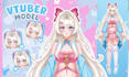 design anime vtuber live2d model vtuber rigging for streaming vtuber avater