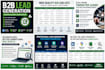 do b2b lead generation, data gathering and web research