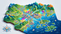 create custom infographic map, regional map and data visualization map