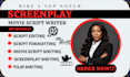 write screenplay, screenwriting movie script, feature film, short film