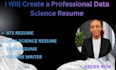 create a professional data science resume