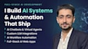 develop ai powered mobile, web and automation applications