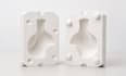 create 3d printable plaster molds for perfect and consistent slip casting result