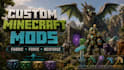 create minecraft skin, fabric, forge, neoforge mods, plugins forge fabric mods