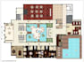 design site plan layout,cad presentation plan, luxury apartment resort,courtyard