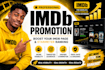 promote your imdb page to boost starmeter ranking