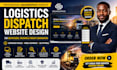 build logistics dispatch website squarespace website