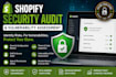 perform a shopify security audit and vulnerability assessment