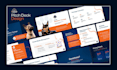 redesign business powerpoint presentation, pitch deck ppt, google slides,figma