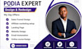 create and setup your podia online course website, membership