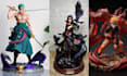 3d print and paint anime figure model action figure statues stl printing